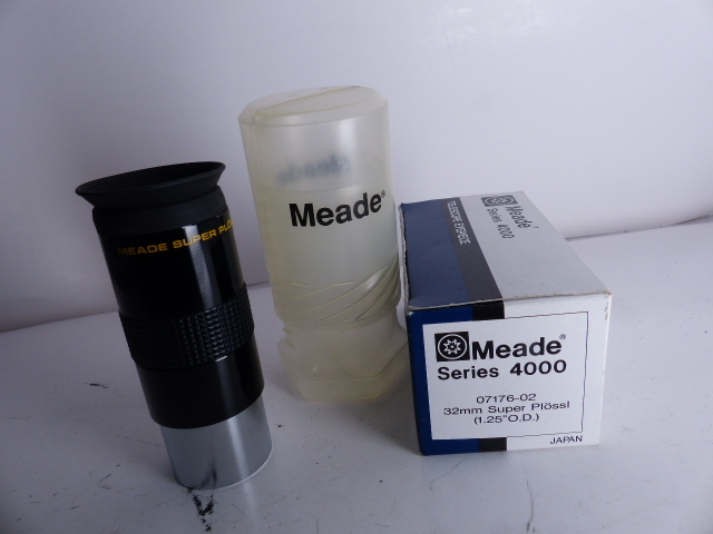 MEADE スーパーPL 32㎜ アイピース 31.7 元箱一式 美品