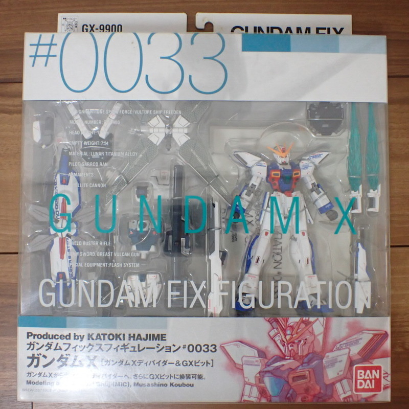 G.F.F #0033 GX-9900　ガンダムX　ガンダムXディバイダー＆GXビット GFF ガンダム