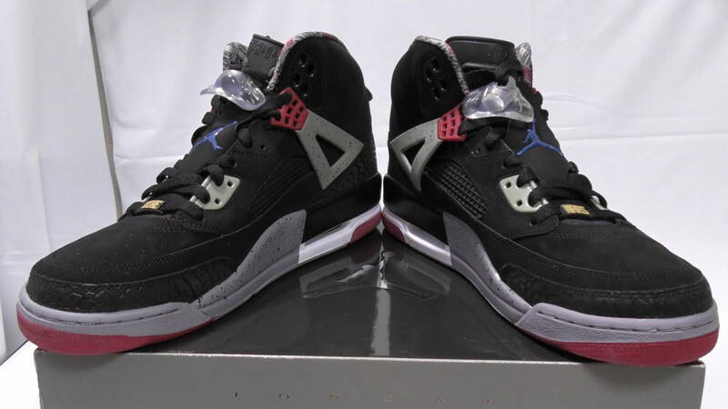 ☆★ 新品 DEADSTOCK 未使用 NIKE AIR JORDAN SPIZIKE BRED 黒/赤 ナイキ エアー ジョーダン スパイズイック US10.5 JP28.5CM ☆★