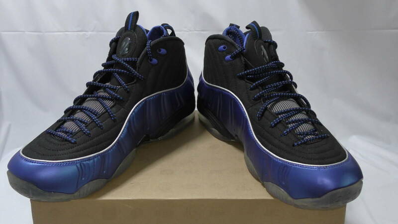 ☆★ 新品 DEADSTOCK品 未使用品 海外限定品 NIKE AIR 1/2 CENT PENNY BLK/BLU ナイキ エア 1/2 ペニー 黒青 US10.5 JP28.5CM ☆★