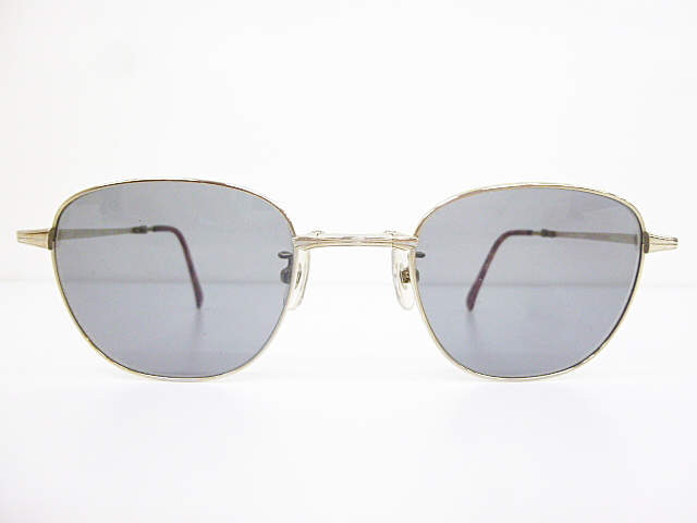 ∞【デッドストック】AMIPARIS GARCON アミパリ 折りたたみ サングラス 937-02 49[]22-143 メタル フルリム シルバー MOREL モレル □H8