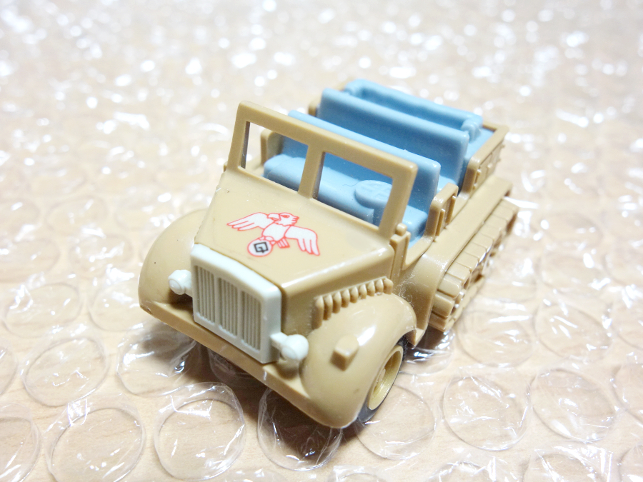 コンバットチョロＱ 8tハーフトラック 茶色 美品