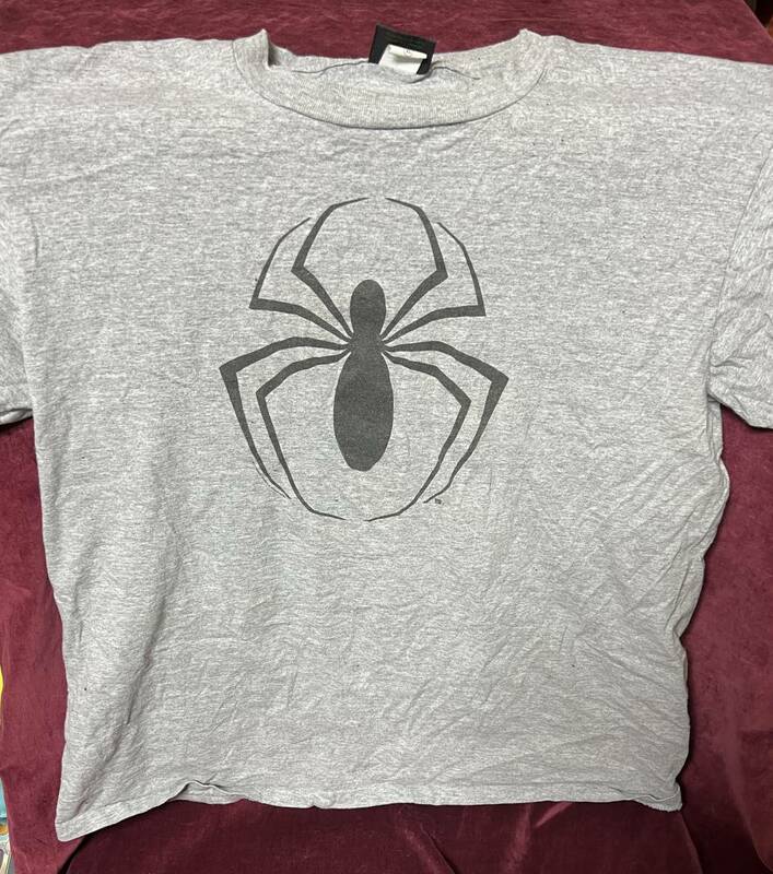 '98 US古着『SPIDER-MAN』ウェブ Tシャツ XL 送料込み MARVEL COMICS スパイダーマン