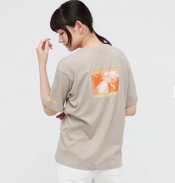 【完売品・新品・未使用】「鬼滅の刃」善逸（半袖・リラックスフィット）UT グラフィックTシャツ 限定2021【レディース・Mサイズ】