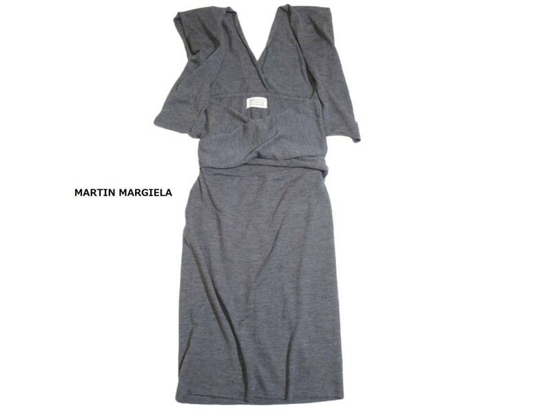 レア Maison MARTIN MARGIELA メゾン マルタン マルジェラ 変形デザイン ワンピース M