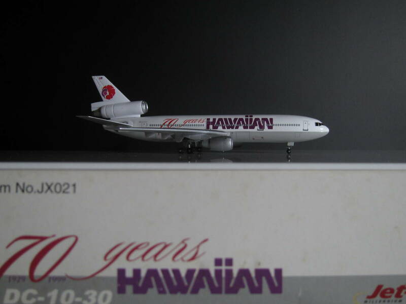 ◆ＨＡＷＡｉｉＡＮ [N68060] ７０ ｙｅａｒｓ◆Jet-x[JX021]1:400◆ＤＣ－１０－３０