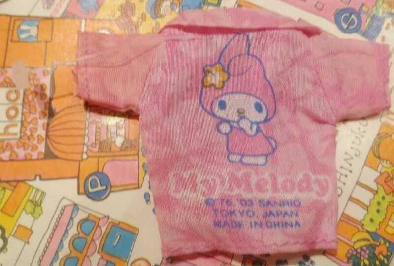 即決☆貴重!!可愛い♪♪当時物☆サンリオ プレミアム MY MELODY マイメロ ピンク アロハシャツ おまけ 2003年 定形外120円☆