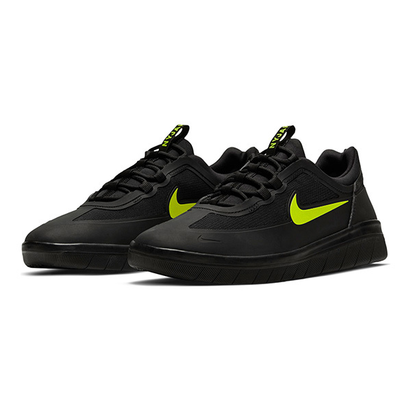 26.5㎝ ナイキ ナイジャ フリー 2.0 黒/黄 BV2078-005 NIKE SB NYJAH FREE 2