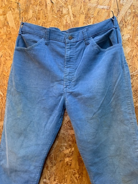 メンズ パンツ Levi's リーバイス ブルー 青 コーデュロイ 大きい サイズ 秋 冬 FD398TC/ 約W37