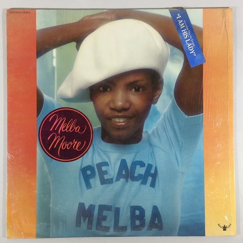 洗浄済 LP US盤 MELBA MOORE PEACH MELBA シュリンク付き BDS5629