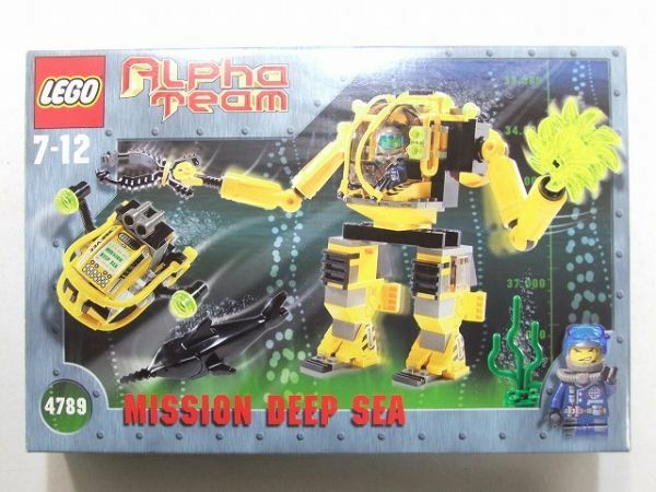 sG190　レゴ　4789　アルファチーム ロボットサブ　※パーツ確認済み　LEGO社純正品