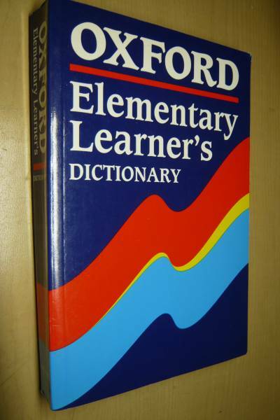 洋書 Oxford Elementary Learner's Dictionary of English 本