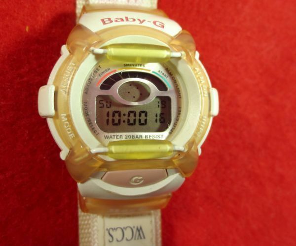 GS5F2）◎完動腕時計 送料無料(定形外)★CASIO カシオ BABY-G Gショック系★BG-1850 WCCS