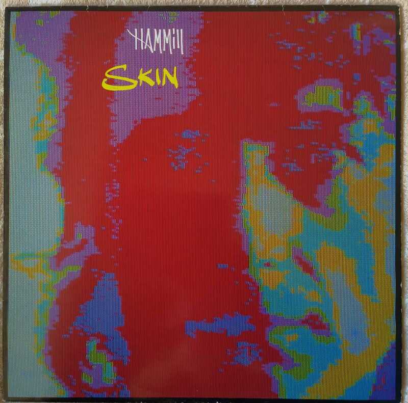  ukLP PETER HAMMILL // SKIN 1986年発売 FOUNDRY Records 内袋に歌詞