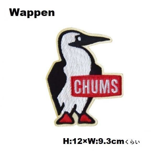 CHUMS Booby Wappen M CH62-1626 アイロン接着 チャムス ワッペン 新品