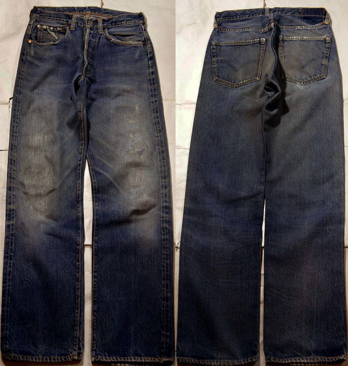 t912/LEVIS501XXギャラ入り 50's ヴィンテージ 風合い抜群 アタリビッシリ！