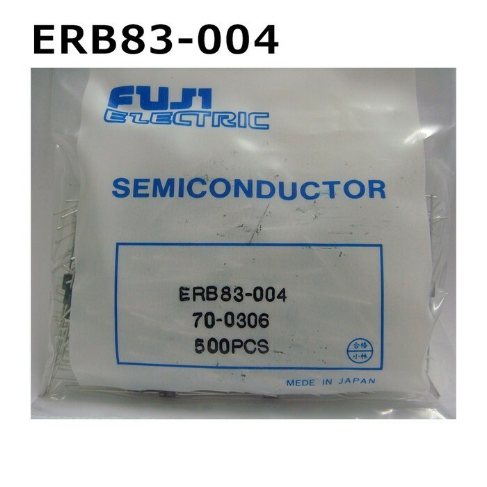 ERB83-004(10個) ERB83-004 省電力シングルショットキーバリアダイオード [FUJI]