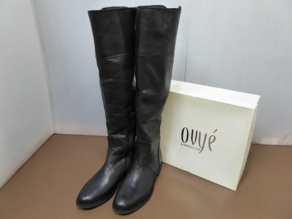 未使用品　Ovye/オヴィエ　ロングブーツ　サイズ36　日本サイズ23cm　セレクトショップ在庫品　502I