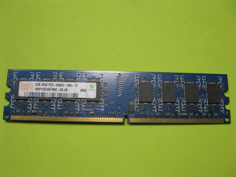 DDR2 2G PC２ 6400U 1個 中古 送料無料