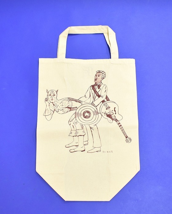 South Paradiso Leather(サウスパラディソレザー)TOTE BAG プリント パロディ エコバッグ port and company コンパクト スーベニア ECO