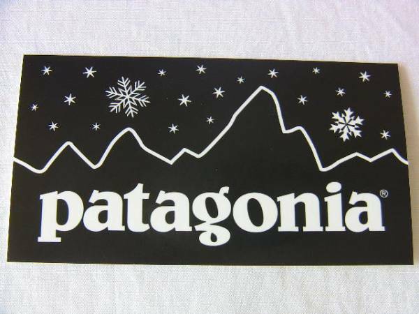 非売品 patagonia ホリディ 雪の結晶 フィッツロイ ステッカー フィッツロイ 雪の結晶 パタゴニア PATAGONIA patagonia