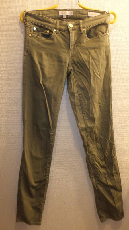 ★TORY BURCH★Ladies Pants Size 25　トリーバーチレディースジーンズ　パンツ　USED IN JAPAN スーパースキニー