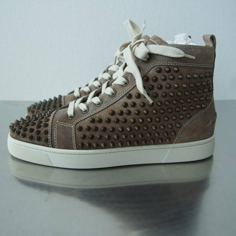 新品 Christian Louboutin size 41 LOUIS FLAT CROSTA/SPIKES クリスチャン ルブタン #F35