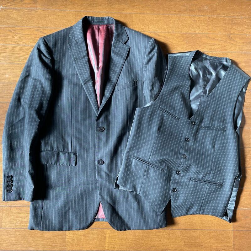 バーバリーブラックレーベル☆２ピーススーツジャケット