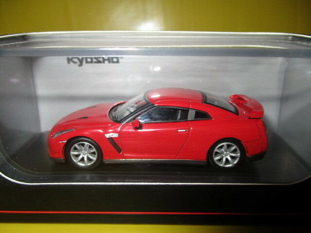京商1/64Ж日産Ж日産 GT-R R35 赤 ホビールート版 Nissan GT-R Red