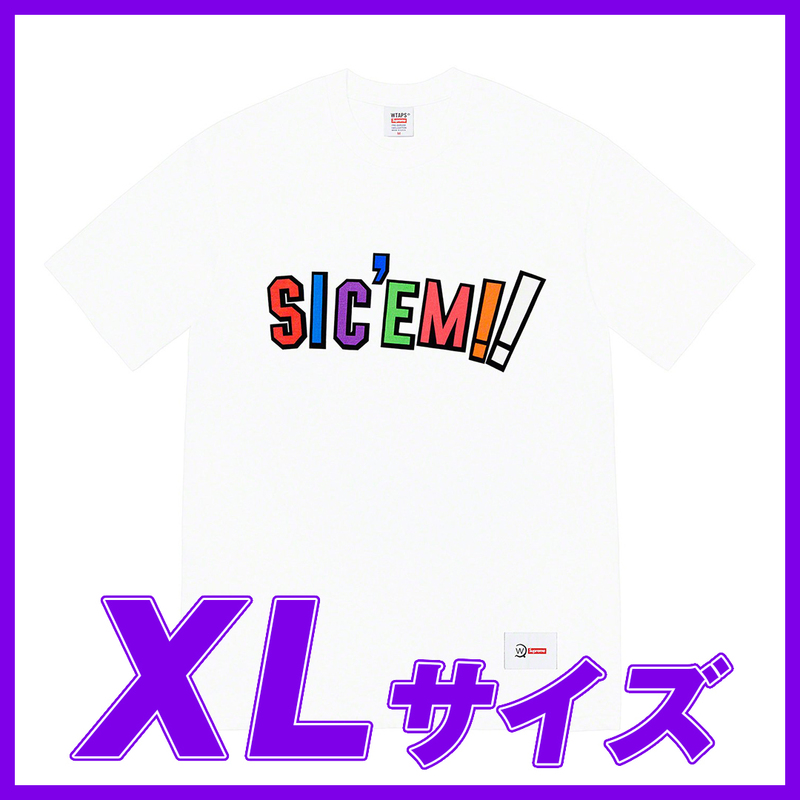 1648　Supreme WTAPS Sic’em! Tee(White)XL2021AW シュプリーム タップスTee 白 XL 2021FW