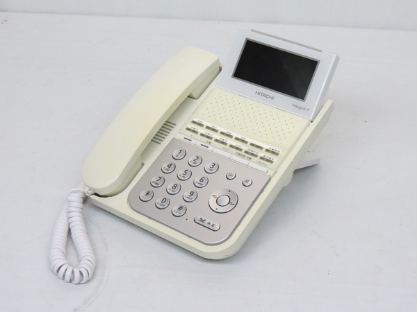 ■日立 integral-F　12ボタン標準電話機【ET-12iF-SDW】■07 ビジネスフォン
