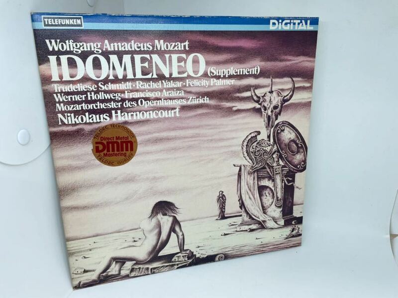 [X-408] Mozart - IDOMENEO(Supplement)KV489 KV490/TELEFUNKEN:6.42650/独盤　クラシック　LP