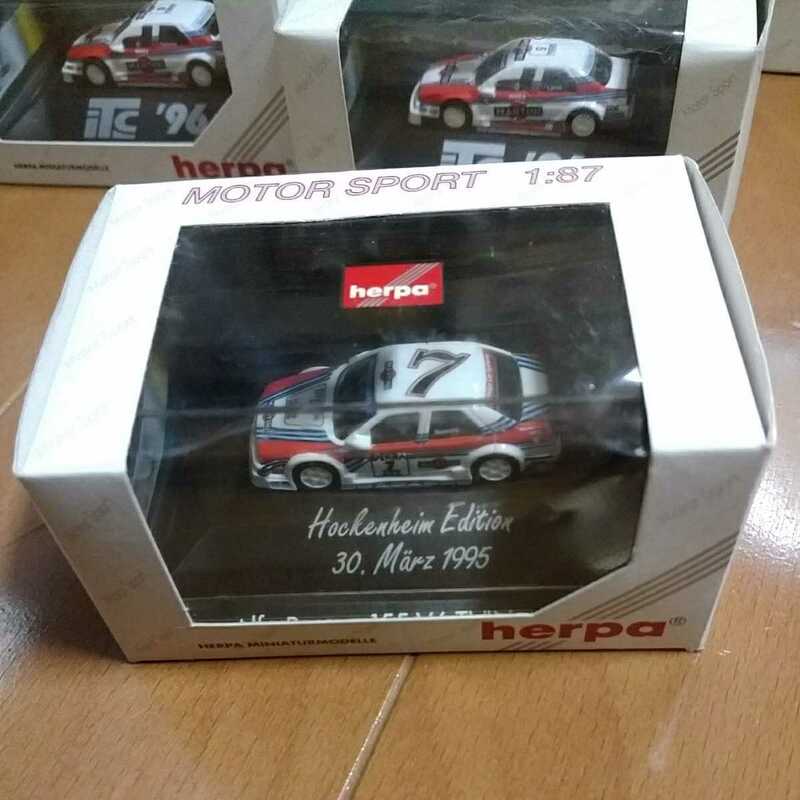 herpa ヘルパ 1/87 ALFA ROMEO 155 V6 T1 アルファロメオ　DTM 1995 ナニーニ　ホッケンハイム　マルティニ　MARTINI 