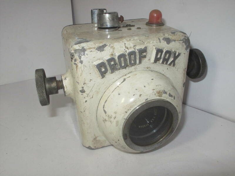 PROOF PAX (白バイカメラ 1950年代 ) ■超珍品■ 10636　