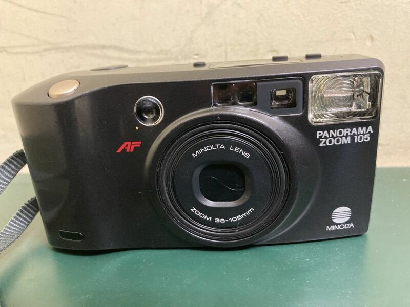 N MINOLTA ミノルタ　PANORAMA ZOOM 105 MINOLTA LENS ZOOM 38-105mm AF フィルムカメラ