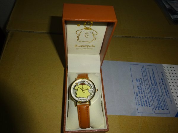 ポムポムプリン 腕時計 ウォッチ 女性用 おさんぽデザインシリーズ　美品（1005）（12月15日）