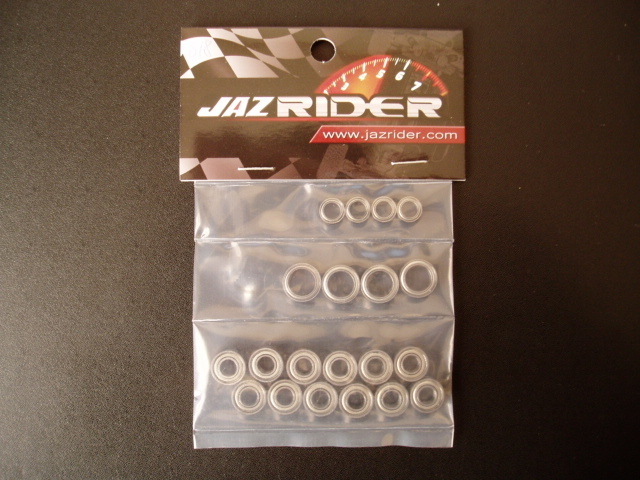 JAZRIDER　018　メタルシ－ルドボ－ルベアリングセット　タミヤ　ＴＴ-01　Ｔｙｐｅ-Ｅ　用　（20個入り）新品