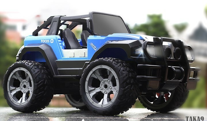 ラジコンカー オフロード Jeep ジープ 1/18スケール 長時間 80分間走行 2.4GHz リモコンカー 子供向け おもちゃ プレゼント