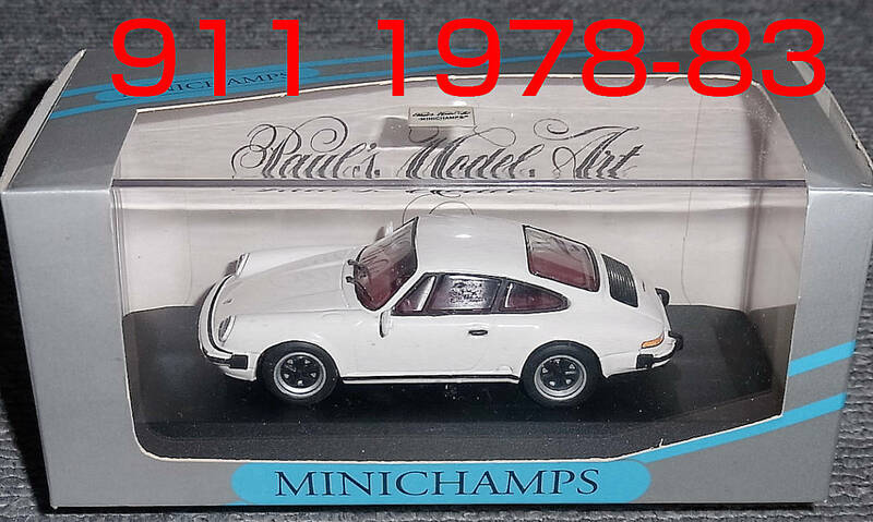 1/43 ポルシェ 911 (930) ホワイト 1978-1983 PORSCHE B