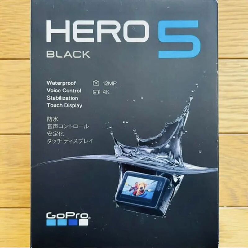 GoPro ゴープロ　HERO5 BLACK　ウェアラブルカメラ　HERO アクションカメラ GoPro HERO5 CHDHX-501