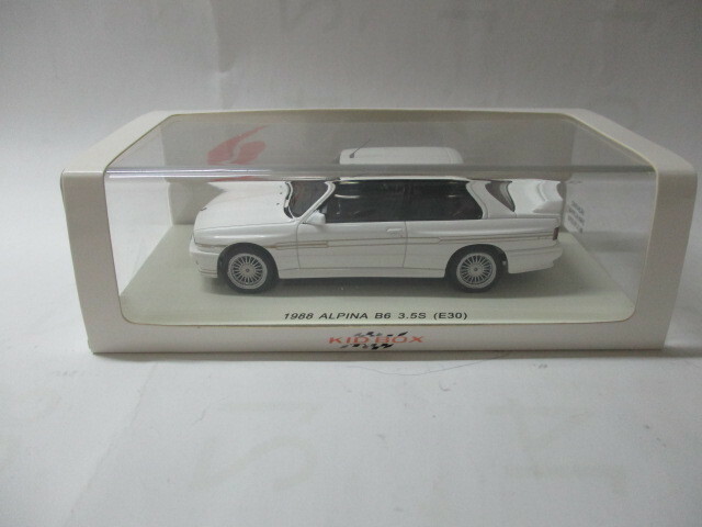 即決 スパーク キッドボックス特注　1/43 アルピナ BMW B6 3.5S （E30） 1988　ホワイト