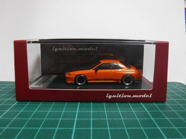 イグニッションモデル 1/64 トップシークレット GT-R VR32 イエローオレンジメタリック