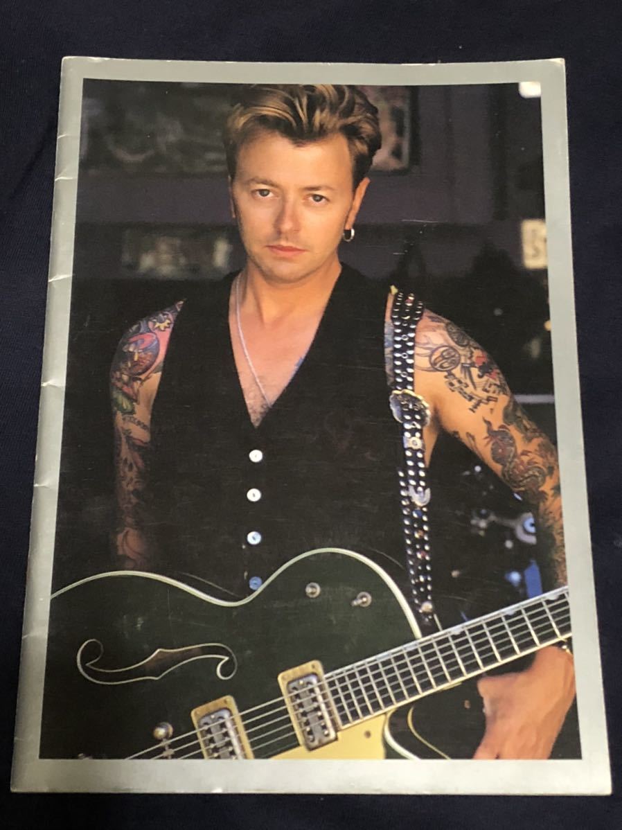 1995年ブライアン・セッツァーBRIAN SETZER国内ソロツアープログラム　豪華オマケ付！