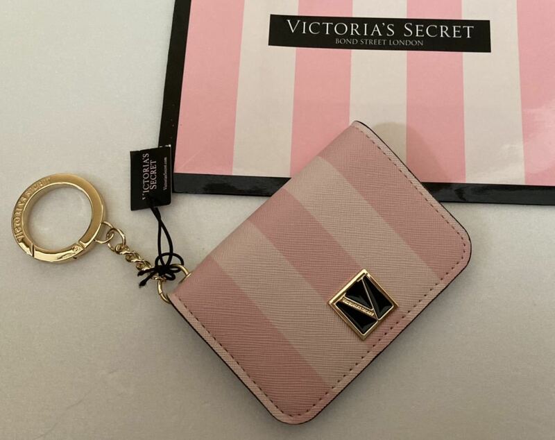 【送料無料】新品■ヴィクトリアシークレット Victoria's Secret カードケース IDケース パスケース 定期入れ