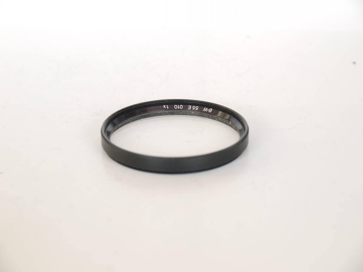 ドイツB＋W製のUVフィルター 55ミリ