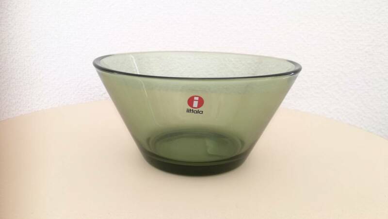 新品　イッタラ　Iittala　カルティオ　Kartio　ボウル　390ml　フォレストグリーン　廃盤