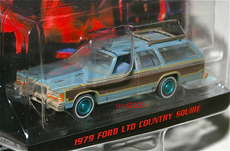 Greenlight ターミネーター2 1/64 1979 Ford LTD Country Squire フォード カントリー スクワイア ワゴン The Terminator グリーンマシーン