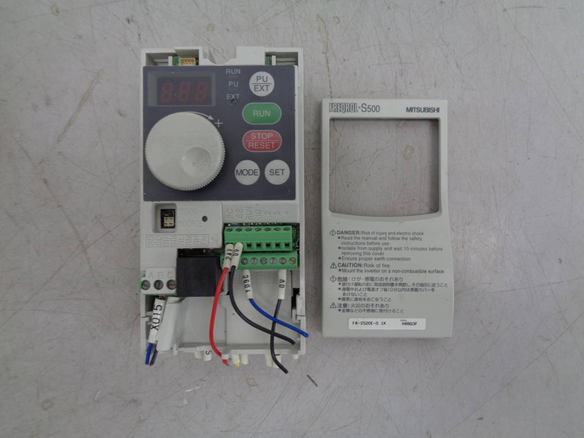 MK3830 三菱電機 インバータ FR-S520E-0.1K