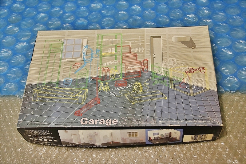 プラモデル フジミ FUJIMI 1/24 Garage＆Tools Garage ガレージ 未組み立て 古い 昔のプラモ