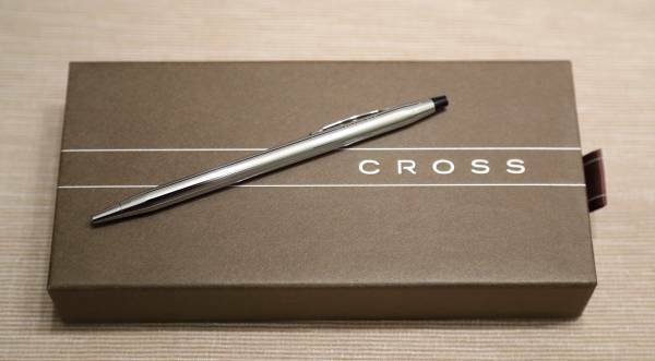 新品未使用★OLYMPUS PEN オリンパスペン ボールペン オリジナル ロゴ入り CROSS社製 クロス